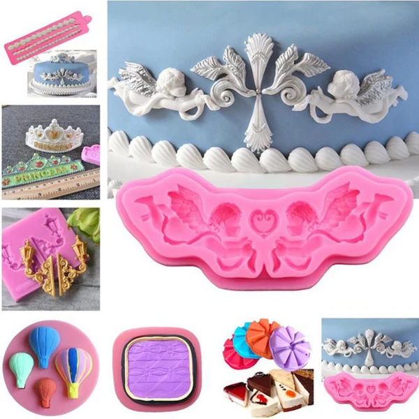 Consistent Maxbell 3D Garden Lamp Silicone Cake Mold Fondant Mould Decor Ice Baking Tool DIY Reliable