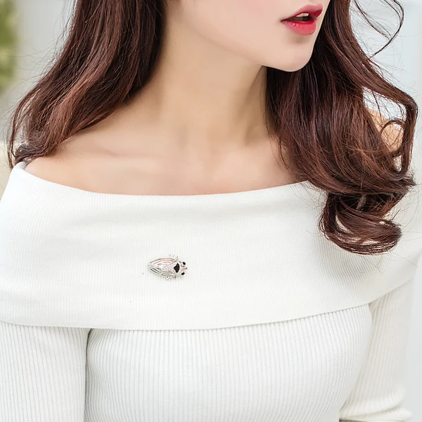 Relaxed Maxbell 2Pcs Cute Silver Insect Cicida Bug Black Longicorn Brooch Pins for Women Men Premium