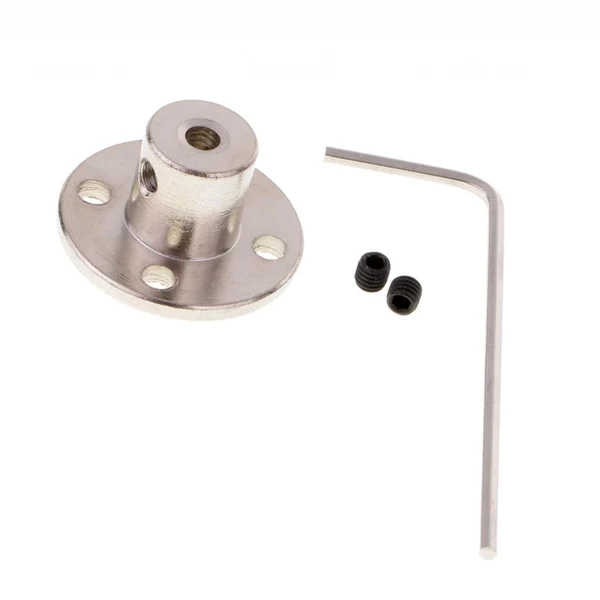 Easy-to-Use Maxbell 4 Set of Rigid Flange Coupling Motor Guide Shaft Coupler Motor Connector 6mm High-Performance