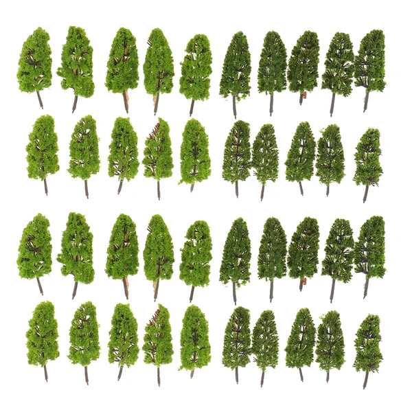 Expertly Made Maxbell 40pcs Model Trees Layout Train Railway Diorama Landscape Scenery 1 100 HO OO Sophisticated
