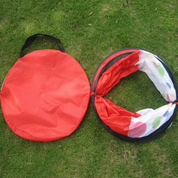Clean Maxbell Kids Portable Dotted Pop Up Tunnel Tent Play Tent Toy for Crawling Hiding Fun Toy Responsible