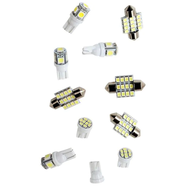 Premium Maxbell 11pcs White LED Lights Interior for T10 and 31mm Car Map Dome License Plate World-Class