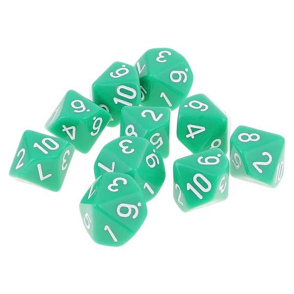 Secure Maxbell Pack of 20 10 Sided Dice D10 Polyhedral Dice for Dungeons and Dragons Games Casual