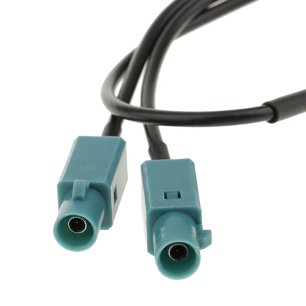 Advanced Maxbell Dual-Male Fakra Y-Splitter to Female Fakra Antenna Adapter for VW AUDI Verified