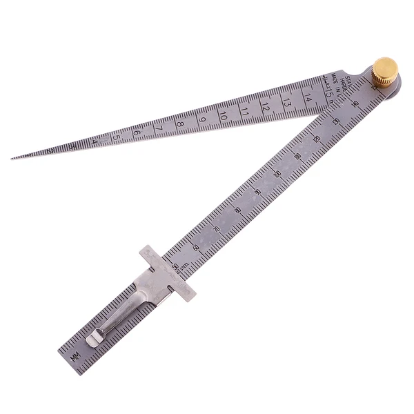 High-End Maxbell Welding Taper Feeler Gauge Gage Depth Ruler Gap Hole Inspection Stainless Steel Advanced