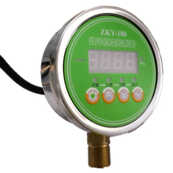 Exceptional Maxbell ZKY-100 1 Channel 24V Digital Pressure Gauge Gas Pressure Tester -100KPa-0 Pure