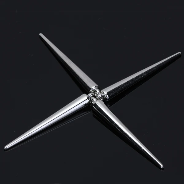 Eco-Friendly Maxbell 35mm Plastic Spike Charms Pendant for Jewelry Necklace Craft Project DIY Silver Pack of 50PCS Verified