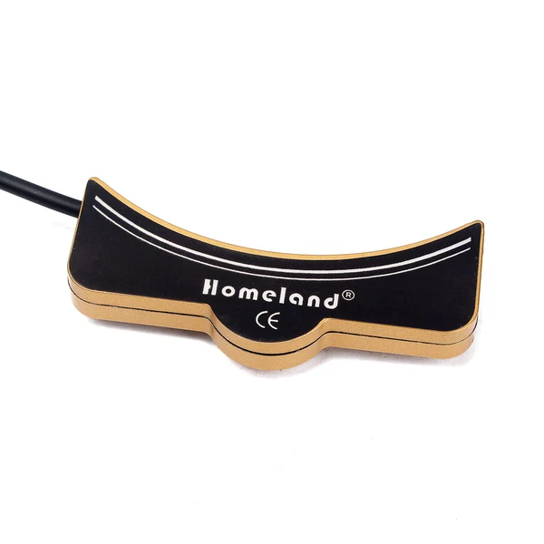 Solid Maxbell Acoustic Guitar Pickup w 6.35mm Jack 5M Cable Sound Hole Mounted Preamp EQ Lightweight