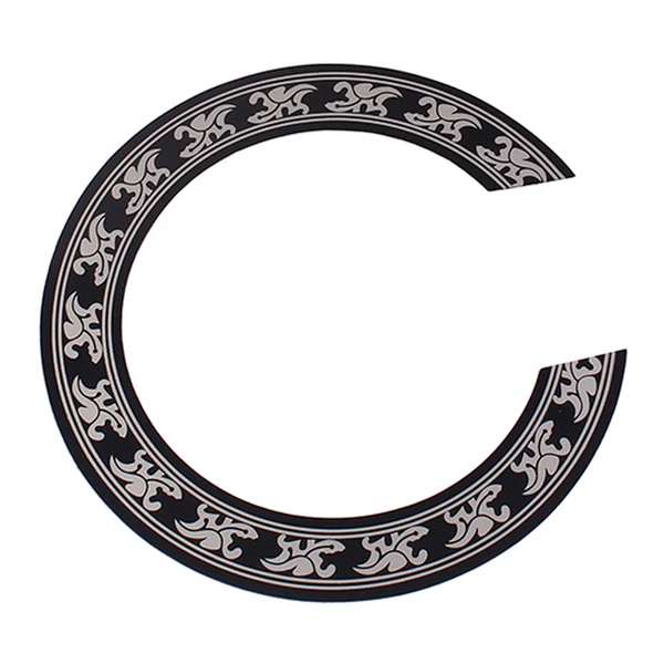 Clean Maxbell Guitar Parts Soundhole Inlay Rosette Hard PVC Instrument Accessory 40 41inch Healthy