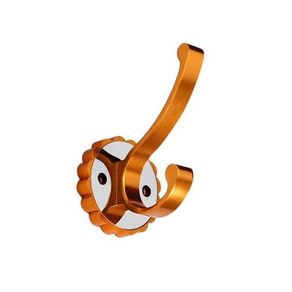 Specialty Maxbell 2 Pieces Single Coat Hat Hook Wall Mounted Hook Wardrobe Hook Orange Gold Reliable