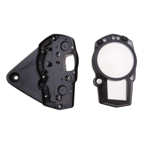 Eco-Friendly Maxbell Black Motorcycle Motorbike Speedometer Tachometer Gauge Case Cover for Suzuki GSXR1000 05 06 Secure