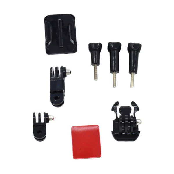 Recyclable Maxbell 8 in 1 Accessories Kit Action Camera Helmet Side Base Mount for GoPro Hero Artisan