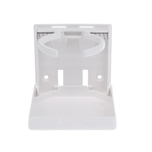 Easy-to-Use Maxbell Maxbell Adjustable Fold Up Cup Drink Holder for Marine Boat Car White Exceptional