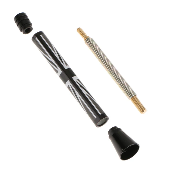 Advanced Maxbell 4.2 England Flag Carbon Fiber Car Radio Antenna with Screws For Mini Cooper BMW Refined