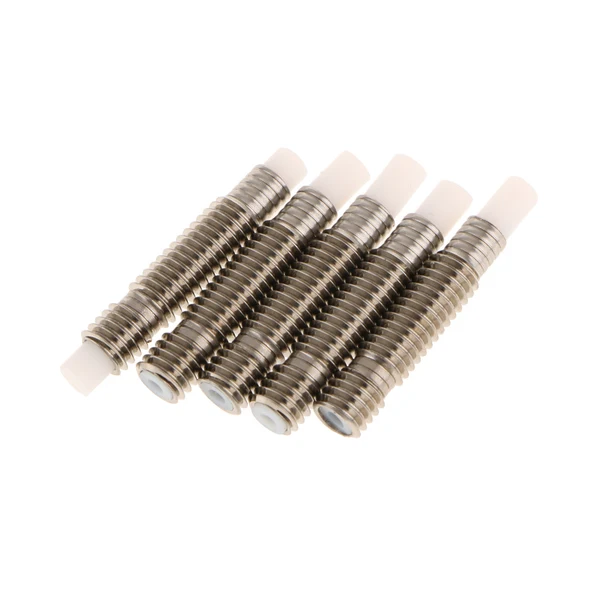 High-Grade Maxbell Pack of 5 3D Printer Nozzle Hot End Throat Teflon Tube for MK7 8 9 3D Printer 1.75mm Filament Extruder Dependable