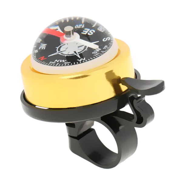 Specialty Maxbell Alloy Plastic Bicycle Safety Bike Ring Bicycle Alarm Bell Handlebar Horn with Compass Long-Lasting