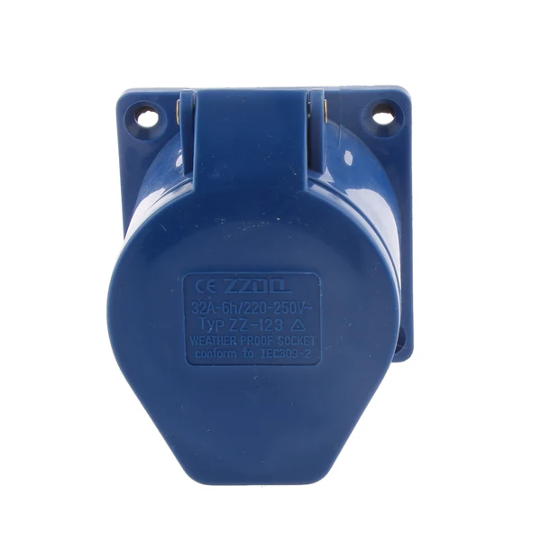 Classic Maxbell 3 Pin Angled Surface Socket 220-250V 2P E Waterproof IP44 32A 240v High-Performance
