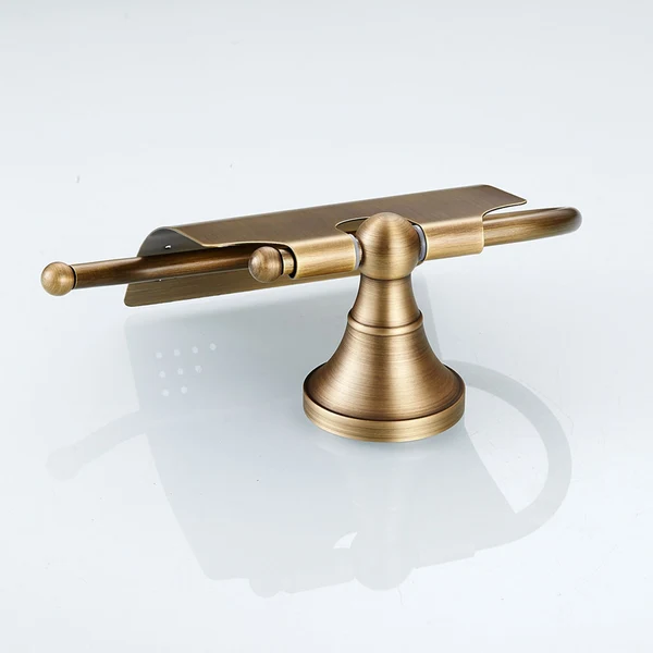 Reliable Maxbell Antique Wall Mounted Brass Toilet Paper Holder With Cover Roll Tissue Rack Premium