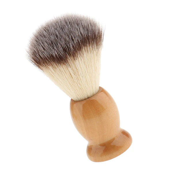 Comfortable Maxbell Lightweight Salon Barber Hair Cutting Dust Shaving Brush Wood Handle New Fine Crafted