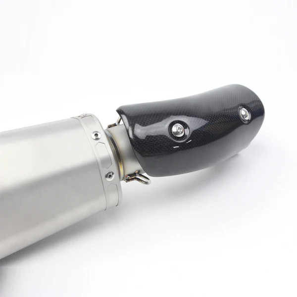 Exceptional Maxbell Motorcycle Exhaust Muffler Cover Carbon Fiber Protector Heat Shield Covers Fashionable