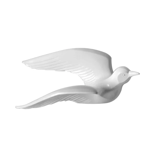 Carefully Designed Maxbell 5Pcs Creative Resin Seagull Shaped Bedroom TV Background Wall Decorations White Minimalist