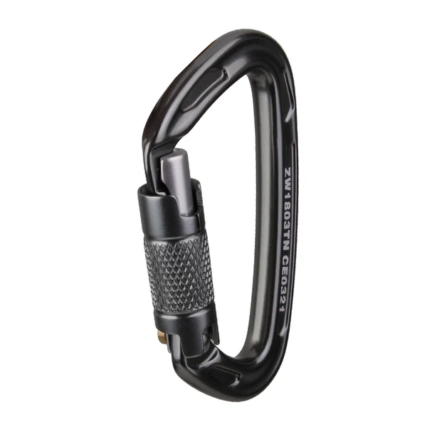 High-End Maxbell 2pcs 24KN Safety Carabiner Abseiling Tree Rigging Rock Climbing Equipment Original
