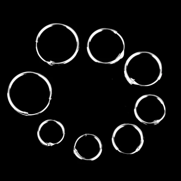 First-Class Maxbell 8 Pairs 925 Sterling Silver Endless Round Hoop Sleeper Earrings 8 10 12 14mm Organic