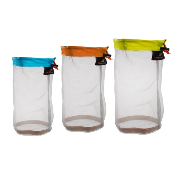Artisan Maxbell 3pcs Outdoor Travel Camping Sports Ultra Mesh Stuff Sack Drawstring Bags Reusable