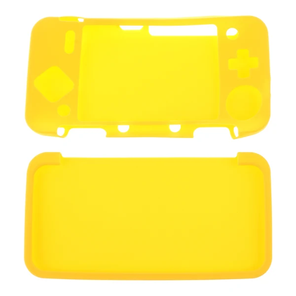 Reusable Maxbell Silicone Grip Case Cover Protector For Nintendo NEW 2DS XL LL Console Yellow Original Design