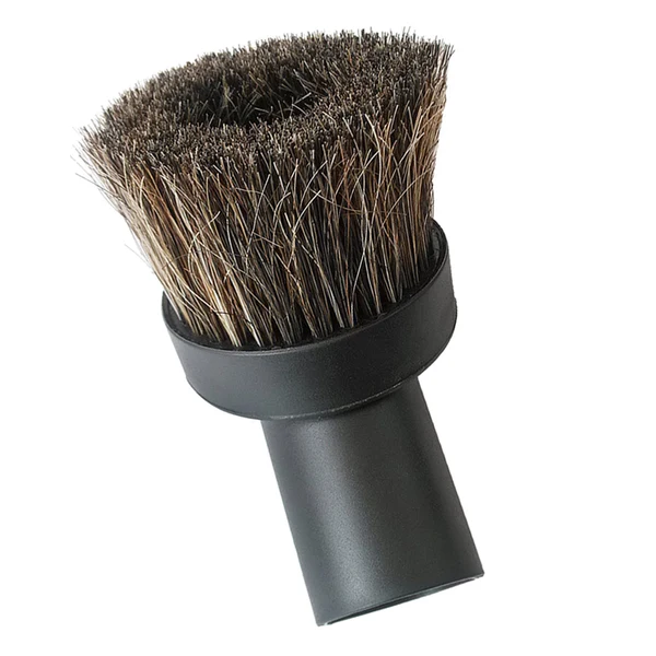 Organic Maxbell Set 2 Sizes 32mm 1.25 Universal Soft Horsehair Brush Round Vacuum Brush Green