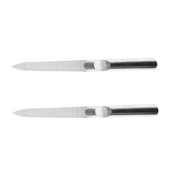 High-Quality Maxbell Maxbell 2x Stainless Steel Nail File Pusher Manicure Pedicure Kit Nail Art Tool Unique