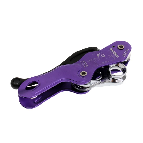 Durable Maxbell Safety Self Braking Stop Descender with Adjustable Foot Loop Ascender Strap Authentic