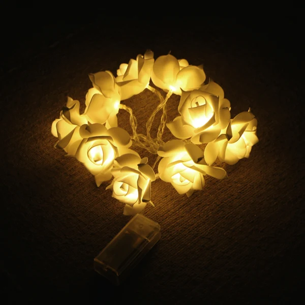 Pure Maxbell Set 2 LED Rose String Fairy Light for Christmas Wedding Party Decoration Luxury