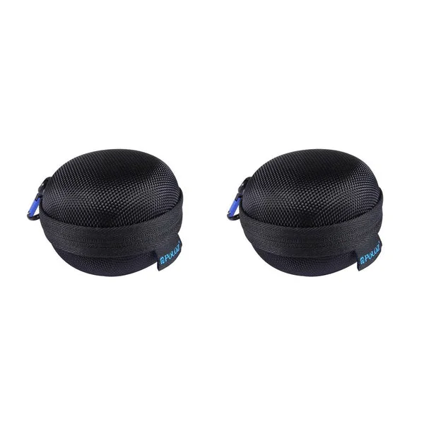 Carefully Designed 2 Pieces Round Storage Hard Case Organizer Box for Gopro Hero 5S 4 Session Effective