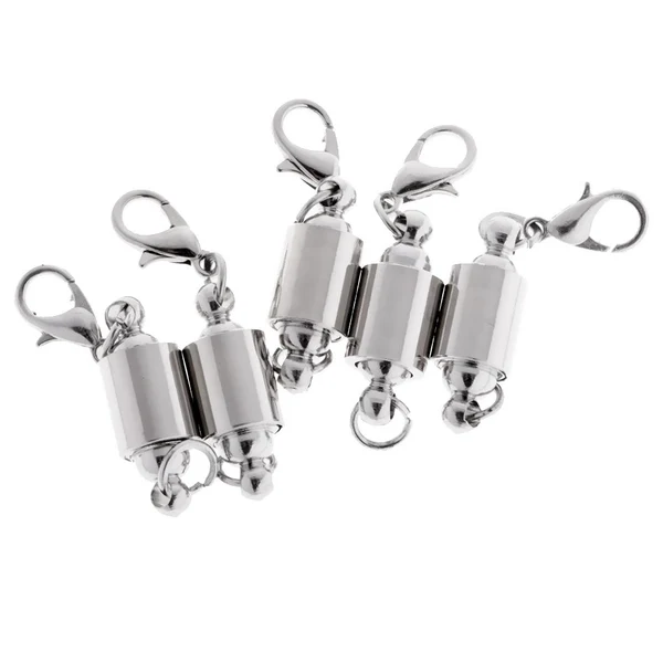 Exclusive Maxbell 10 Pieces Brass Magnetic Clasps Jewelry Finding for Necklace Bracelet Quality