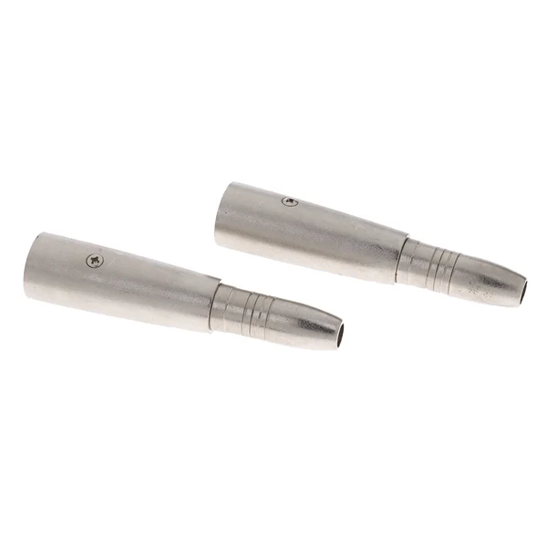 Effective Maxbell 4Pieces XLR 3 Pin Male to 1 4'' 6.35mm Female Socket Audio Adapter Silver Jack Audio Cable Mic Cord Genuine