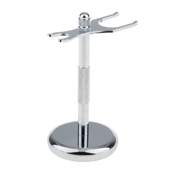 Exceptional Maxbell Men's Shaving Brush with Stainless Steel Razor Display Holder Stand Rack Durable