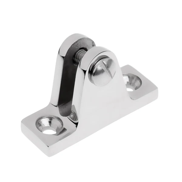Soft Maxbell 2 Pieces Angle Side Deck Hinge Mount 316 Stainless Steel Bimini Top Marine Hardware Premium