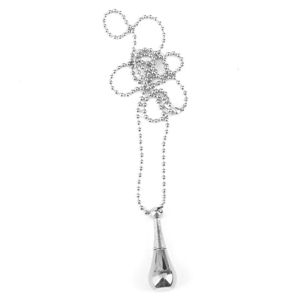 Detailed Maxbell 3PCS Cremation Urn Jewelry Pendant Necklace Perfume Bottle Stainless Steel Trendy
