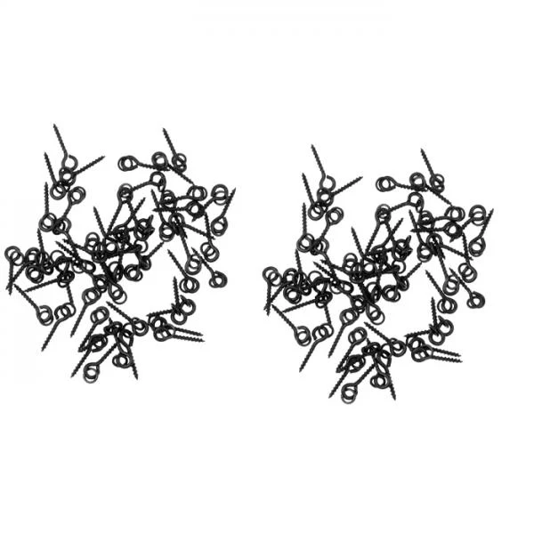 Environmentally Friendly Maxbell 100Pcs Round Loop Bait Screws for Carp fishing Tackle Bait Pop Up Chod Rigs Boilie Ring Bait Terminal Tackle Trusted