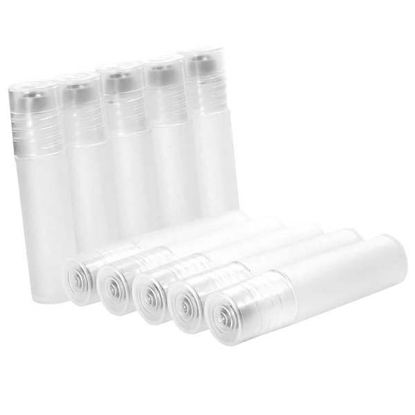 Specialty Maxbell 10 Piece 5ml Empty Roll On Liquid Refill Bottles For Essential Perfume Cream Durable