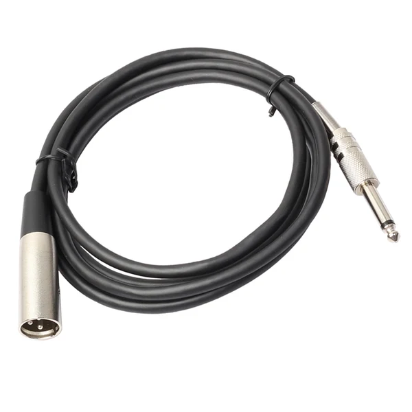 Environmentally Friendly Maxbell 2 Pack 3Pin XLR Male to 6.35mm 1 4inch TRS Mono Jack Male Microphone Cable Adapter 6ft Consistent