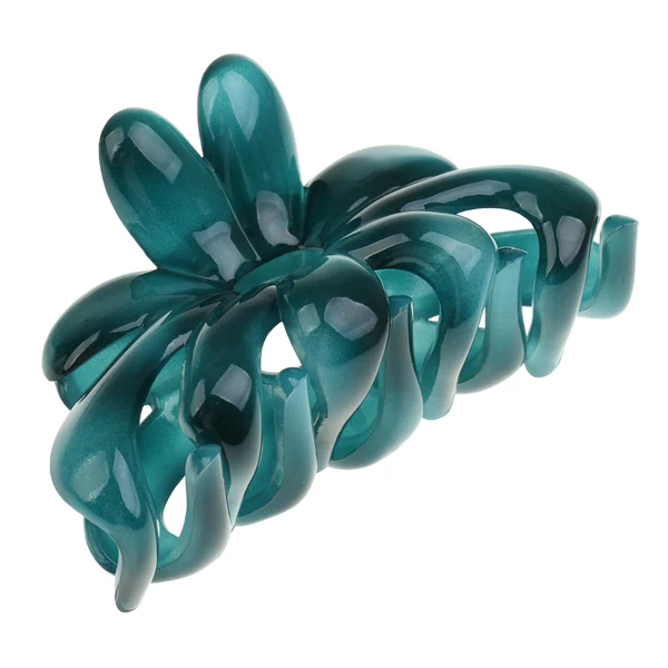 Excellent Maxbell 3 Piece Simple Design Floral Gorgeous Color Acrylic Hair Claw Clip Accessory Convenient