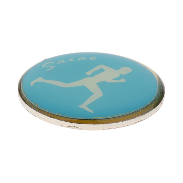 Quality Maxbell Football Soccer Referee Flip Toss Coin Disc 3.5cm with Metal Whistle Authentic