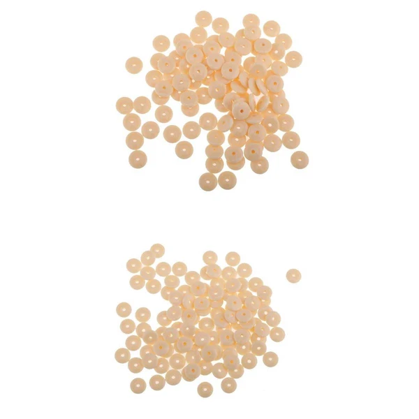 Crafted Maxbell 200 Pieces Resin Beads Spacer Washer Beads Jewellery Making Crafts-8mm 10mm Contemporary