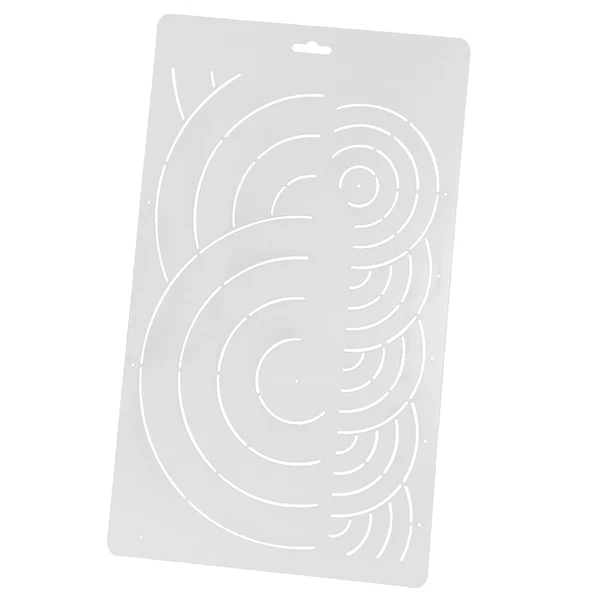 Reliable Maxbell Plastic Quilting Quilt Stencil Painting Craft Template Sewing Tool 34x20cm Premium