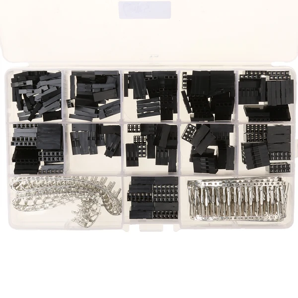 High-Grade Maxbell 620 Pcs 40 Pin 2.54mm Pitch Single Row Pin Headers Dupont Connector Next-Generation