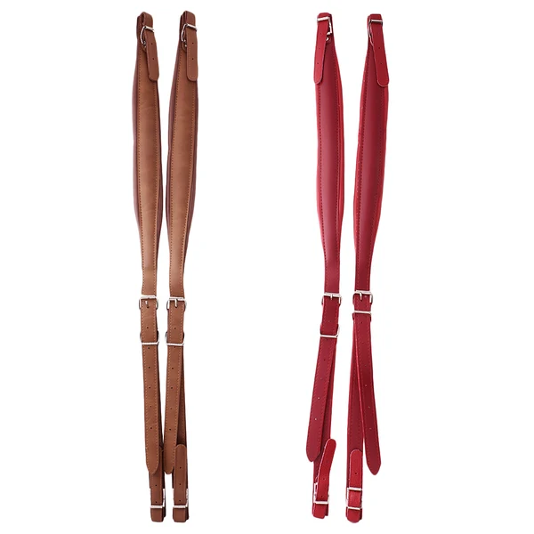 Sustainable Maxbell 4 Pieces PU Leather Shoulder Straps for 16-120 Bass Accordions Exceptional