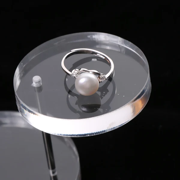 Exceptional Maxbell 2pcs 3-Tier Round Acrylic Jewelry Display Holder Stand Organizer Show Case Safe