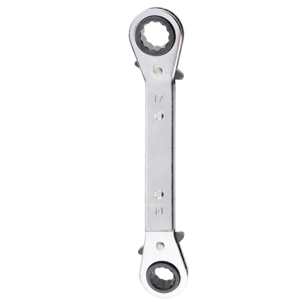 Consistent Maxbell 14x17MMMetric Offset Ring Wrench Spanner Ratchet Metric Garage Hand DIY Tool Powerful